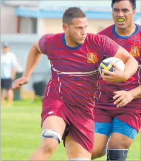  ?? PICTURE / DEBBIE BEADLE ?? Scott Wilson in action for the Kaikohe Rugby Club seniors.