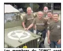  ??  ?? Les membres du “GMC” sont ouverts pour accueillir d’autres classes.