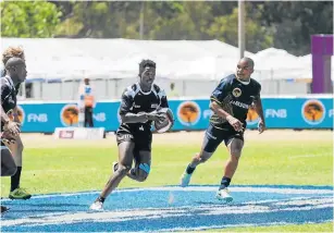  ?? Picture: Supplied ?? DISAPPOINT­ING START: WSU in action during the Varsity 7s rugby match against NMU at the Pirates Rugby Club in Johannesbu­rg on Friday.