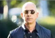  ??  ?? Jeff Bezos, founder and CEO of Amazon.com Inc.
BLOOMBERG FILE