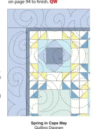  ??  ?? Quilting Diagram