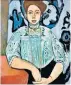  ??  ?? Matisse’s Portrait of Greta Moll. Grandchild­ren of one of the artist’s muses sued the National Gallery after claiming it was stolen