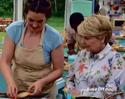  ??  ?? Bake Off magic