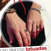  ?? tatuadas Lucen alianzas ??