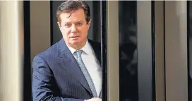  ?? SHAWN THEW/EFE–14/2/2018 ?? Julgado. Manafort deixa corte: ele já foi condenado por crimes fiscais