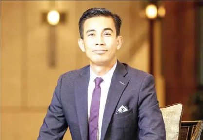  ?? ?? Rotha Chan, CEO of FWD Cambodia, started his career in life insurance in 2012 at the inception of the industry in the Kingdom.