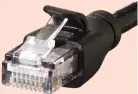  ?? ?? A ‘patch cable’ has RJ45 plugs and sends Ethernet signals between devices with RJ45 sockets