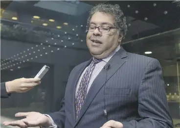  ?? ELIZABETH CAMERON / POSTMEDIA NEWS ?? Calgary Mayor Naheed Nenshi apologized for his comments about ride-sharing company Uber.