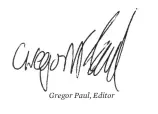  ??  ?? Gregor Paul, Editor
