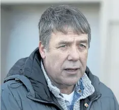  ?? ANDREW VAUGHAN/ THE CANADIAN PRESS ?? Former federal MP Peter Stoffer talks to reporters to address sexual harassment allegation­s in Halifax on Friday. The federal NDP is not planning to launch an investigat­ion into how the party handled allegation­s of sexual misconduct against former MP...