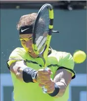  ?? Mark J. Terrill Associated Press ?? RAFAEL NADAL won at Indian Wells, as did “Group of Death” cohorts Novak Djokovic and Roger Federer.