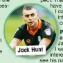  ??  ?? Jack Hunt