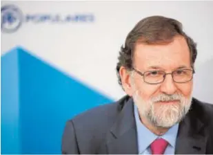  ?? REUTERS ?? El presidente del Gobierno, Mariano Rajoy