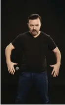 ?? Bild: LIVE NATION ?? MER AV ALLT. Ricky Gervais säger att han är argare och ärligare än någonsin i nya showen Humanity.