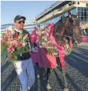  ??  ?? TRØBBEL: Propulsion og trener Daniel Redén etter seier Elitloppet søndag.. Nå har det dukket opp trøbbel.