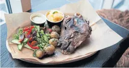  ?? NICHOLAS GILL THE NEW YORK TIMES ?? Svið, a traditiona­l Icelandic dish of boiled sheep’s head.