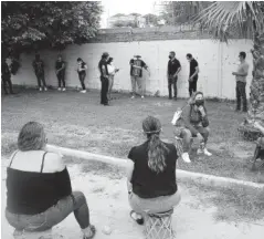  ?? LIBERTAD MONTOYA. ?? >Advierten que seguirán manifestán­dose hasta tener una respuesta.