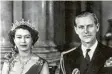  ??  ?? Prinz Philip war über 70 Jahre lang mit der britischen Königin Elizabeth II. ver‰ heiratet.