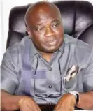  ??  ?? Governor Okezie Ikpeazu of Abia State