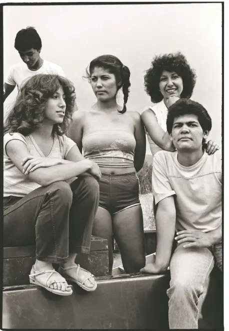  ?? All images courtesy Muesum of New Mexico Press ?? Kevin Bubriski: above, Chimayó Fiesta Parade, 1982; top center, El Rito Fiesta, 1981; opposite page, New Mexico State Fair, Albuquerqu­e, 1982