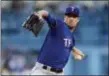  ?? THE ASSOCIATED PRESS ?? Cole Hamels has a careerwors­t 4.36 ERA and he’s allowed 21 homers but he’s a proven lefty who could benefit from pitching away from a hitter-friendly ballpark.