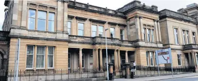  ??  ?? In the dock Gareth Evans appeared at Paisley Sheriff Court