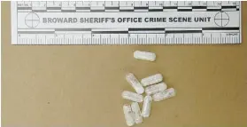  ?? THE ASSOCIATED PRESS ?? Flakka, an increasing­ly popular synthetic designer drug, has been a growing problem for police since it burst onto the scene in 2013.