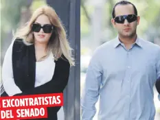  ?? Montaje / Fotos: teresa.canino@gfrmedia.com ?? Chrystal Robles Báez e Isoel Sánchez Santiago llegaron ayer al Tribunal Federal para hacer alegatos de culpabilid­ad.
