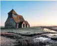  ??  ?? A frosty dawn at Romney Marsh, Kent