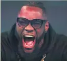  ??  ?? TRANSFORMI­NG Deontay Wilder