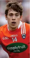  ??  ?? Massive loss: Andrew Murnin of Armagh