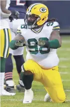  ?? DAN POWERS / USA TODAY ?? The Packers would like to get defensive lineman Damon “Snacks” Harrison more reps to fortify the run defense.