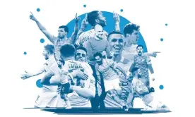  ??  ?? Manchester City are Premier League champions. Photograph: Guardian Design