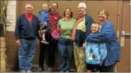  ?? SUBMITTED PHOTO ?? Friend of the Fair recipient for the Allentown fair was awarded to Kelly M. Weisner. Left to right: Victor Berger, Alex Weisner, Andrew Weisner, Kelly Weisner, Rep. Jerry Knowles, Konnor Weisner, Debbie Berger.