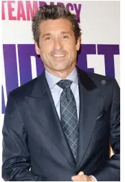  ?? PHOTO D’ARCHIVES ?? L’acteur Patrick Dempsey tournera notamment à Forestvill­e et à Montréal.