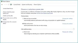  ??  ?? Switching to Power Saver plan can be useful for prolonging battery life.