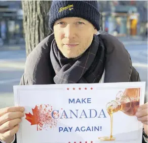  ??  ?? Christian Ekstrom of the Swedish Taxpayers Associatio­n hopes Calgary wins its Olympic bid so residents of his country are off the hook for costs. Stockholm is also in the running for the 2026 Games.