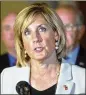  ?? MIKE GROLL / AP 2015 ?? Rep. Claudia Tenney, R-New York, says “many” people who commit mass murder are Democrats. She made the statement during a radio interview.