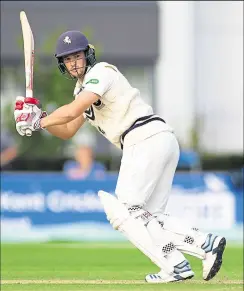  ?? Picture: Ady Kerry ?? Ollie Robinson scored a century for Kent in their warm-up clash with Essex this week
