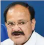  ??  ?? M. Venkaiah Naidu