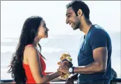  ??  ?? Jodi (Mishqah Parthiepha­l) and Prishen (Madushan Singh) fall in love, much to their mothers’ dismay.