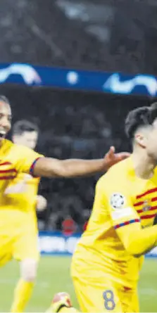  ?? // VALENTÍ ENRICH ?? El Barça-PSG no es un partido más, es uno de los duelos más importante­s de la historia reciente azulgrana