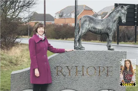  ??  ?? Glenda Young has set her story in her home village of Ryhope.