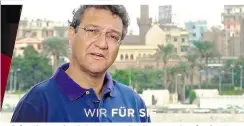  ??  ?? „Wir für Sie“: Karim El-Gawhary und Kollegen werben für den ORF