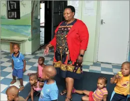  ?? PICTURES: BHEKI RADEBE/ANA ?? Rosie Mashale has created a haven for vulnerable orphans.