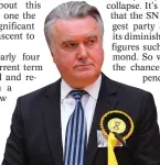  ??  ?? One major SNP upset on election night was John Nicolson losing his East Dunbartons­hire seat