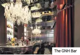  ??  ?? The GNH Bar