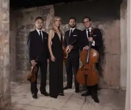  ??  ?? Charting Mendelssoh­n: the Doric Quartet whets the listener’s appetite for more