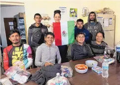  ?? COURTESY OF MORGAN SMITH ?? Deportees from Colima, Mexico, at the Grupo Beta shelter in Palomas, Mexico.