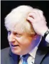  ??  ?? Boris Johnson